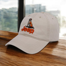 Load image into Gallery viewer, Hat - Jeep Dogs Premium Chino Twill - Khaki