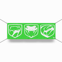 Load image into Gallery viewer, Banner - Dodge Viper Tri-logo - Multiple color options