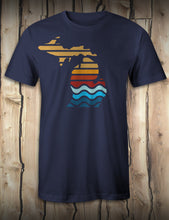 Load image into Gallery viewer, Michigan Color Bars - Navy