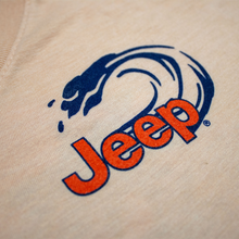 Load image into Gallery viewer, Ladies Jeep® Beachin' Good Time V-neck - Heather Peach - FINAL SALE