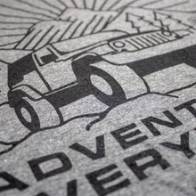 Load image into Gallery viewer, Mens Jeep® Wrangler Burst T-Shirt - Triblend Grey