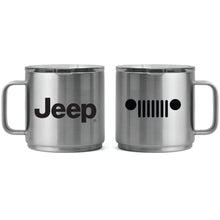 Load image into Gallery viewer, Camper Mug - Jeep Insulated - Silver