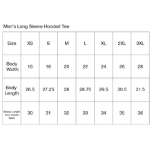 Load image into Gallery viewer, Mens Jeep® Wrangler Line Art Long Sleeve Hooded T-Shirt - Bikini
