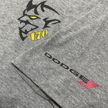 Load image into Gallery viewer, Mens - Dodge Demon 170 Illustrated T-shirt - Triblend Grey