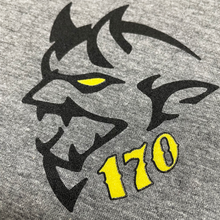 Load image into Gallery viewer, Mens - Dodge Demon 170 Illustrated T-shirt - Triblend Grey