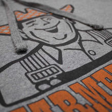 Load image into Gallery viewer, Detroit Farmer Jack Hoodie Sweatshirt - Heather Oxford