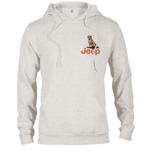 Load image into Gallery viewer, Mens Jeep® Built/Dogs Hoodie - Oatmeal Heather