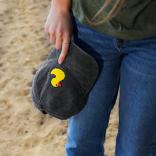 Load image into Gallery viewer, Hat - Jeep Chino Twill Ponytail with Chenille Duck Patch