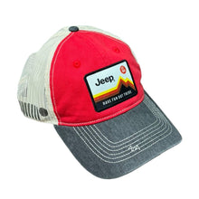 Load image into Gallery viewer, Hat - Jeep Have Fun Out There Patch Garment Washed Trucker