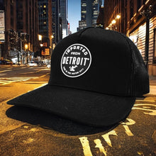 Load image into Gallery viewer, Hat - Mens Imported From Detroit Circle - Black