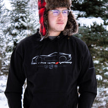 Load image into Gallery viewer, Dodge Viper 25 Years Hoodie Sweatshirt Black