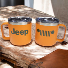 Load image into Gallery viewer, Camper Mug - Jeep Insulated - Orange