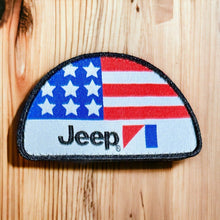 Load image into Gallery viewer, Patch - Jeep® 1970-1987 Flag Logo