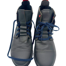 Load image into Gallery viewer, Navy Upcycled Laces: 46”