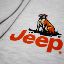 Load image into Gallery viewer, Mens Jeep® Built/Dogs Hoodie - Oatmeal Heather