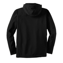 Load image into Gallery viewer, Mens Dodge® SRT Hooded Softshell Jacket - Black