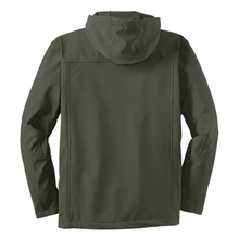 Load image into Gallery viewer, Mens Jeep® Hooded Softshell Jacket - Mineral Green