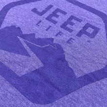 Load image into Gallery viewer, Mens Jeep® Life Purple Tone Triblend T-Shirt