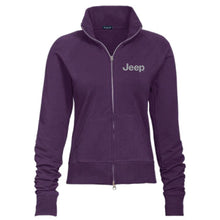 Load image into Gallery viewer, Ladies Jeep® Text Embroidered Fleece Jacket - Multiple Colors-FINAL SALE