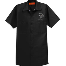 Load image into Gallery viewer, Mens Dodge SRT Hellcat REDEYE Mechanic Shirt - Black
