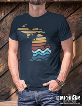 Load image into Gallery viewer, Michigan Color Bars - Navy