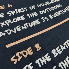 Load image into Gallery viewer, Ladies Jeep® Adventure Mixtape T-Shirt - Black