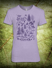 Load image into Gallery viewer, Nature Collage - Women's - Heather Lavender