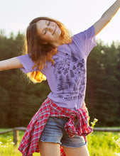 Load image into Gallery viewer, Nature Collage - Women's - Heather Lavender