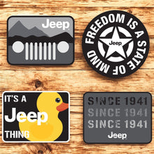 Load image into Gallery viewer, Hat - Jeep Chino Twill Ponytail with Chenille Duck Patch