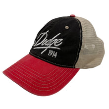 Load image into Gallery viewer, Hat - Dodge 1914 SnapBack - Black/Red/Stone