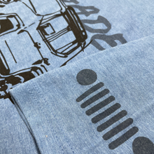 Load image into Gallery viewer, Mens Jeep® Renegade - LDD Series - Triblend Lake Blue T-Shirt