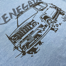Load image into Gallery viewer, Mens Jeep® Renegade - LDD Series - Triblend Lake Blue T-Shirt
