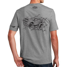 Load image into Gallery viewer, Mens - Dodge Demon 170 Illustrated T-shirt - Triblend Grey