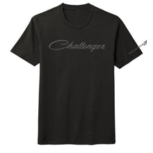 Load image into Gallery viewer, Mens Dodge Challenger Script Blackout T-shirt
