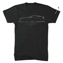 Load image into Gallery viewer, Mens Dodge Viper 25 Years T-shirt (Black)