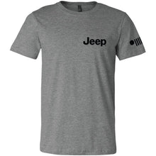 Load image into Gallery viewer, Mens Jeep® Wrangler Burst T-Shirt - Triblend Grey