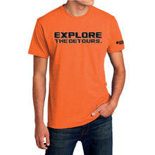 Load image into Gallery viewer, Mens Jeep® Explore the Detours T-Shirt - Orange