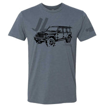 Load image into Gallery viewer, Mens Jeep® JL Wrangler - LDD Series - Triblend Indigo Blue T-Shirt