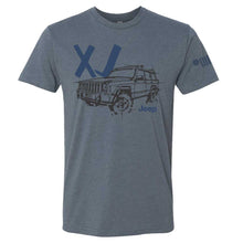 Load image into Gallery viewer, Mens Jeep® Cherokee XJ - LDD Series - Triblend Indigo T-Shirt