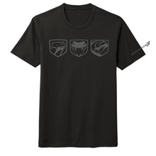 Load image into Gallery viewer, Mens Dodge Viper Tri-Logo T-shirt (Black)