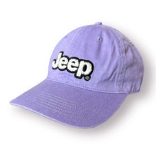 Load image into Gallery viewer, Hat - Jeep Chino Twill Ponytail with Chenille Text Patch