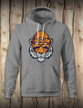 Load image into Gallery viewer, Tiger Head - Unisex Hoodie - Athletic Heather Gray