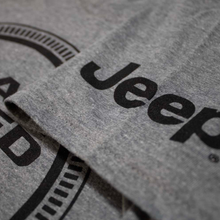 Load image into Gallery viewer, Ladies Jeep® Trail Rated V-neck - Heather Grey