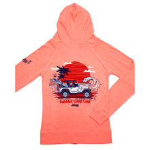 Load image into Gallery viewer, Ladies Jeep® Beachin' Good Time Zip-Hoodie-FINAL SALE