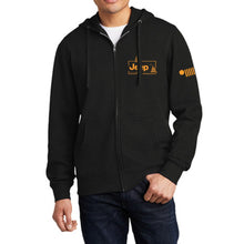 Load image into Gallery viewer, Mens Jeep® Sasquatch Zip Hoodie Sweatshirt - Black