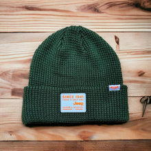 Load image into Gallery viewer, Hat - Jeep Flip Knit Stencil - Green