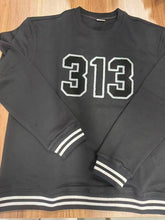 Load image into Gallery viewer, Crew Sweatshirt - Detroit Chenille 313
