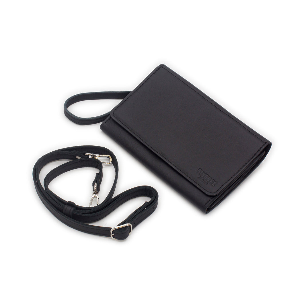 The Adeline Lux: Clutch and Cross-body - Leather
