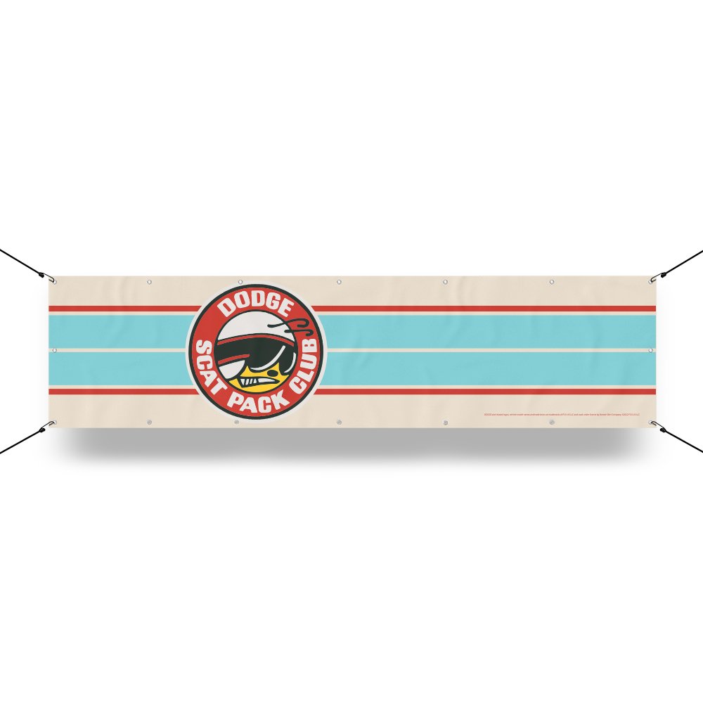 Banner - Dodge Scat Pack Club Circle