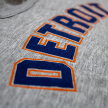 Load image into Gallery viewer, Ladies Relaxed Racerback Tank Top - Detroit Bend 2 color Heather Grey

